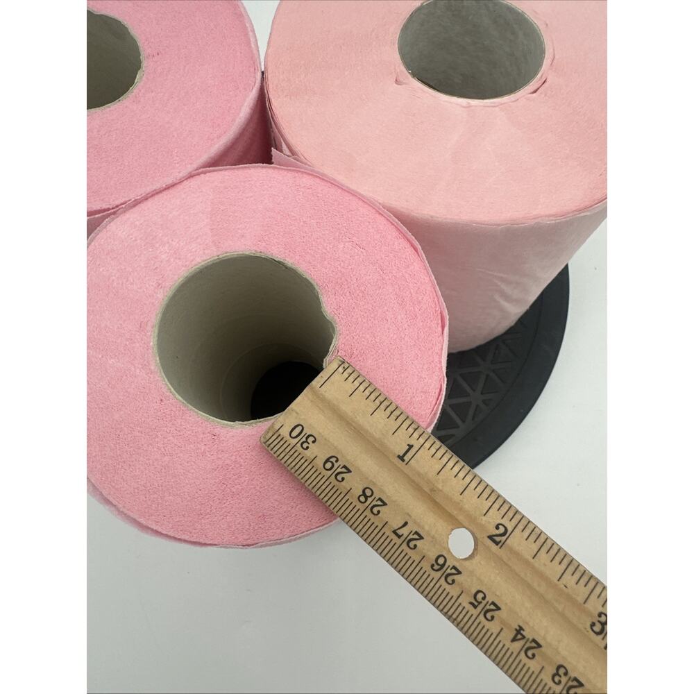 3 Vintage Rolls of Pink Toilet Tissue Paper Roll *READ - Picture 5 of 6